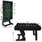 Black Foldable Space Saving 48-in. Foosball Table w/ Score Counters and 2 Balls
